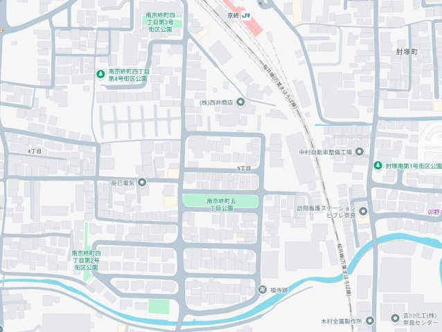 ●29(土)30(日)現地説明会！　奈良市南京終町　の地図
