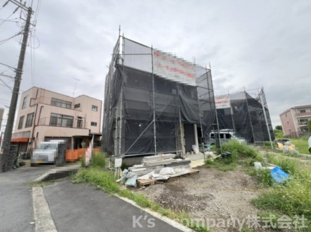 茅ヶ崎市高田1丁目　新築戸建　1号棟の外観|2026.6.13撮影◇