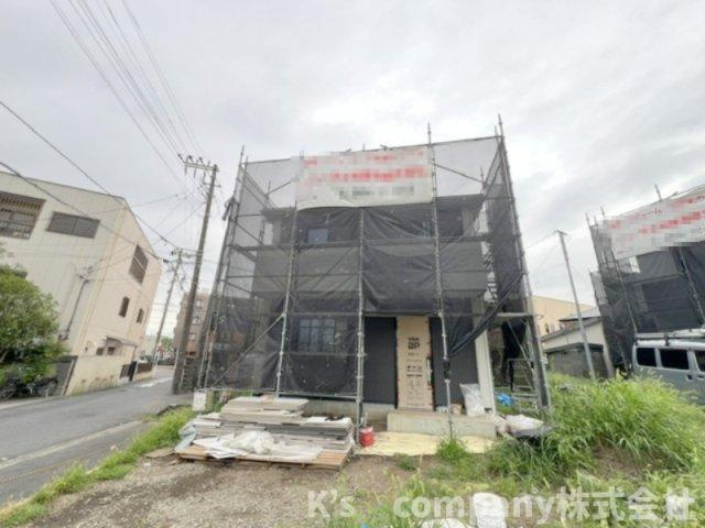茅ヶ崎市高田1丁目　新築戸建　1号棟の外観|2026.6.13撮影◇