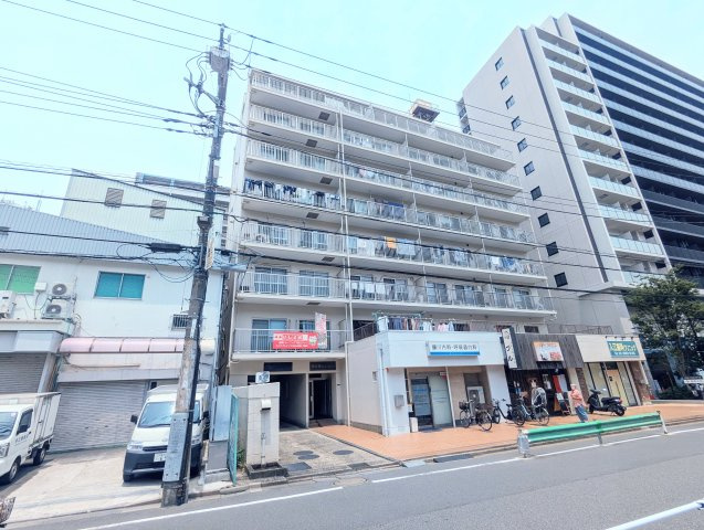 西大島ビューハイツの外観