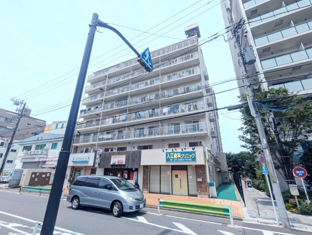 西大島ビューハイツの外観