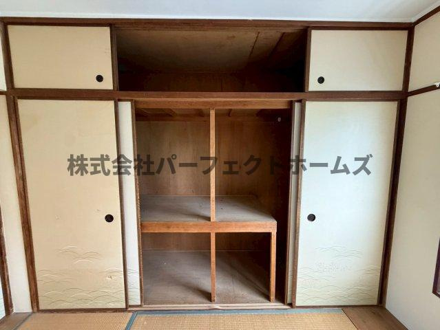 茄子作住宅5号棟の収納|たっぷりとした収納スペースです