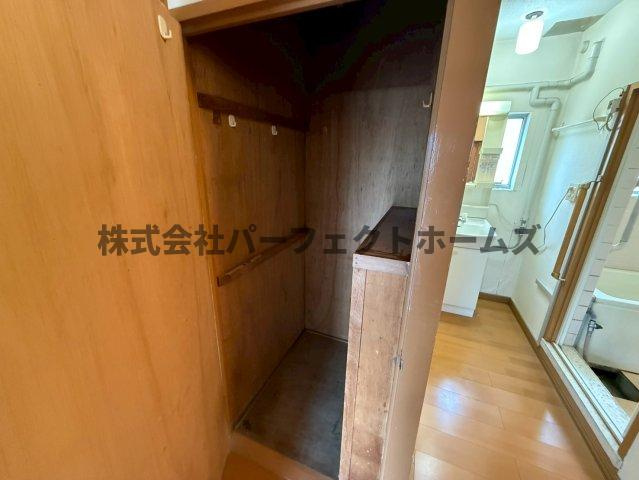 茄子作住宅5号棟の収納|便利な収納スペースです