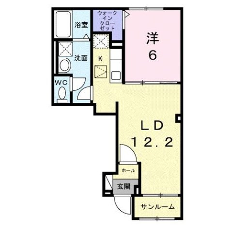 ヴィラ　セレーノの間取り