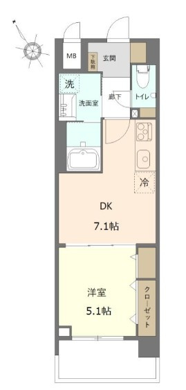 イーグルライズ舞浜の間取り