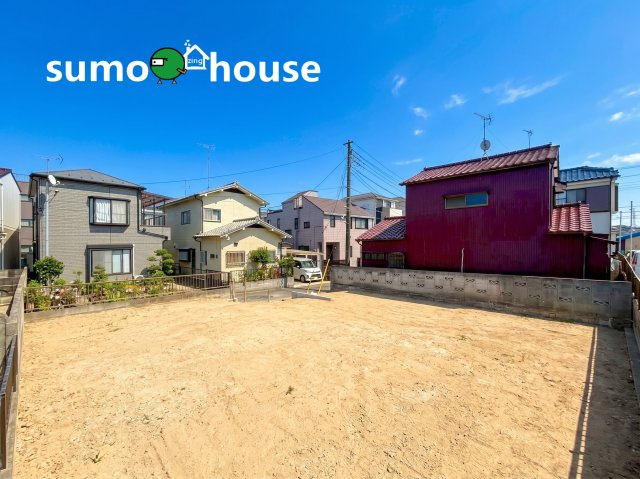 川崎市幸区南加瀬531②　1号棟の前面道路含む現地写真|前面道路含む現地写真です