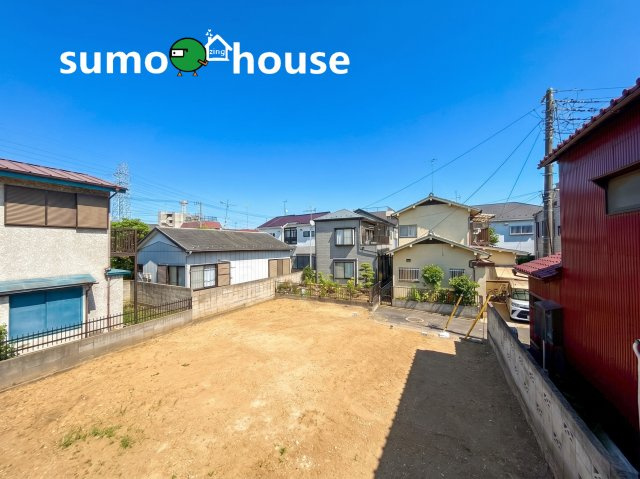 川崎市幸区南加瀬531②　1号棟の前面道路含む現地写真|前面道路含む現地写真です