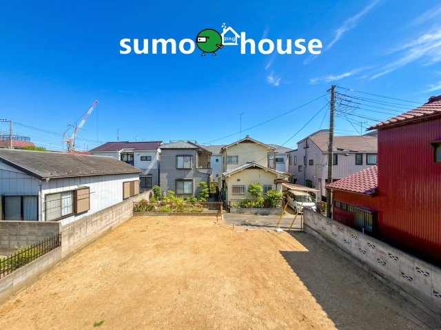 川崎市幸区南加瀬531②　1号棟の前面道路含む現地写真|前面道路含む現地写真です