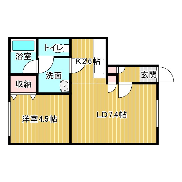ウェザーコックの間取り