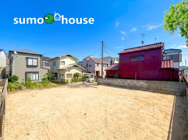 川崎市幸区南加瀬531②　2号棟の前面道路含む現地写真|前面道路含む現地写真です