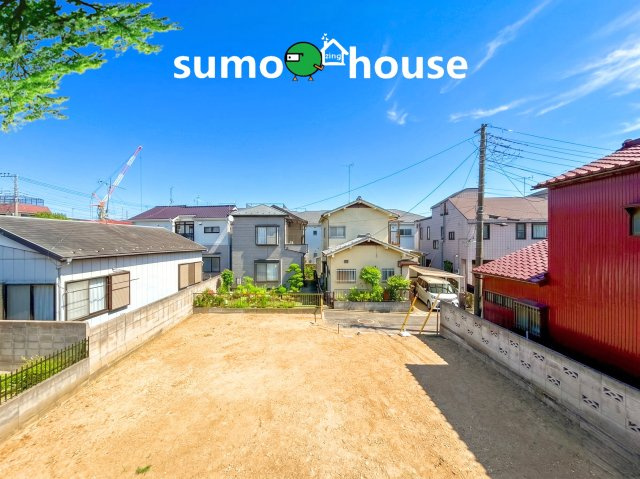 川崎市幸区南加瀬531②　2号棟の前面道路含む現地写真|前面道路含む現地写真です