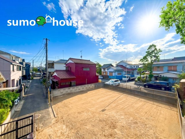 川崎市幸区南加瀬531②　2号棟の前面道路含む現地写真|前面道路含む現地写真です
