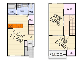 【間取り】 | フォレストメゾン高石