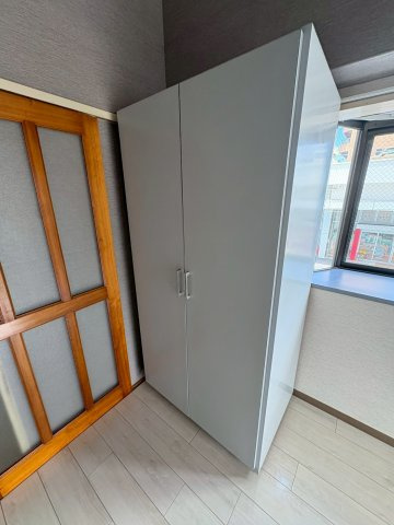 石川マンション５の玄関