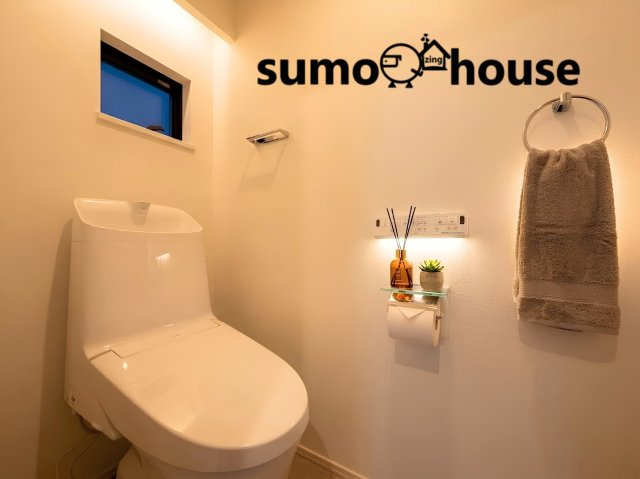 横浜市南区平楽Ⅲ　2号棟のトイレ|コンパクトで使いやすいトイレです