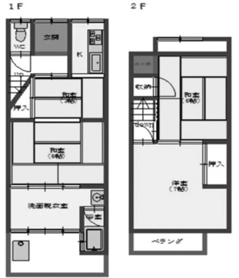 【間取り】 | 桂乾町　一戸建