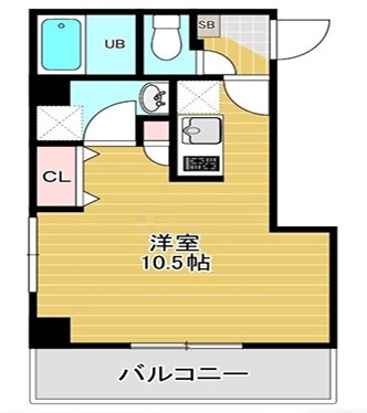 エステラスワンの間取り|間取りです。