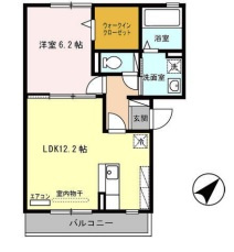 ヴィーブル伏尾の間取り