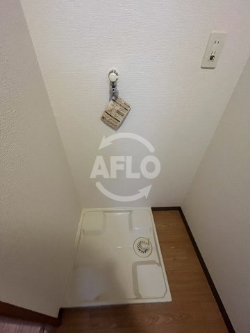第17関根マンションの洗面所|第17関根マンション　洗濯パン