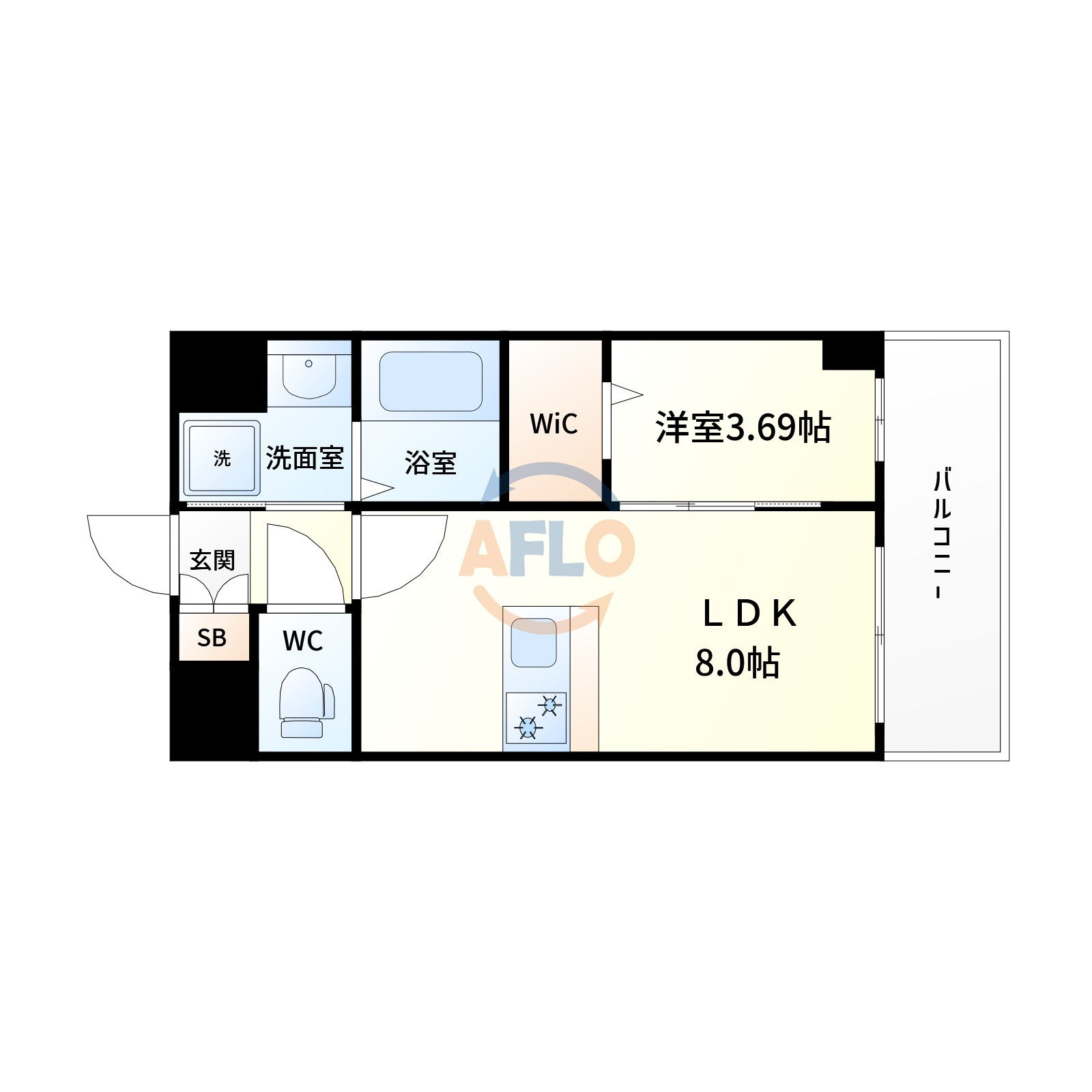 グラン パセオ 江坂の間取り|間取り