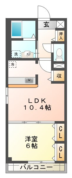 ファウンテンヒルⅡの間取り