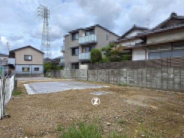 高知市中万々 ② 新築戸建ての外観|2026.8月：建築中