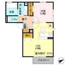 【間取り】 | パークフロント朝霞本町（D-ROOM）