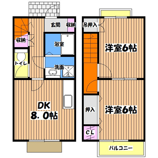 【間取り】 | SweetsVillaA