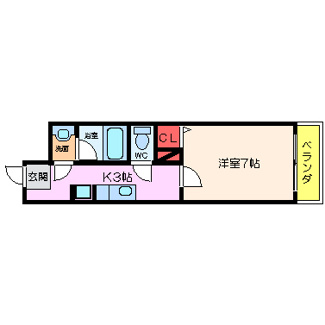 【間取り】 | サザンクレスト堺東