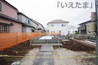 【外観】 | 【仲介手数料無料！！】日野市日野台2丁目　新築戸建て（全4棟）4号棟　5680万円 | 令和８年６月７日撮影　建築中