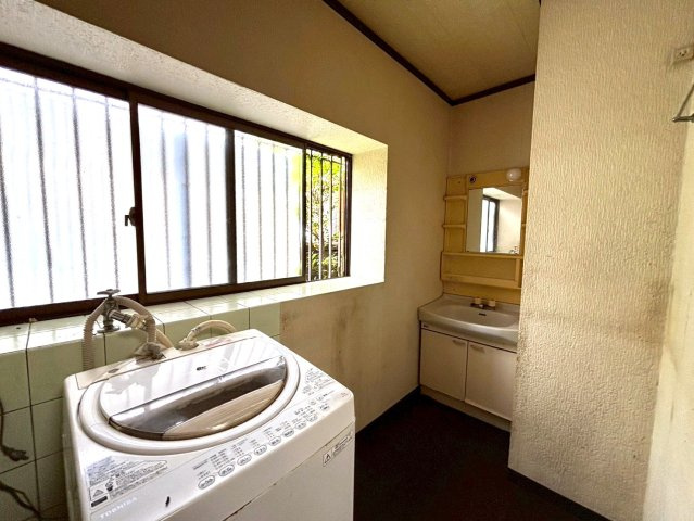 中古戸建の洗面所