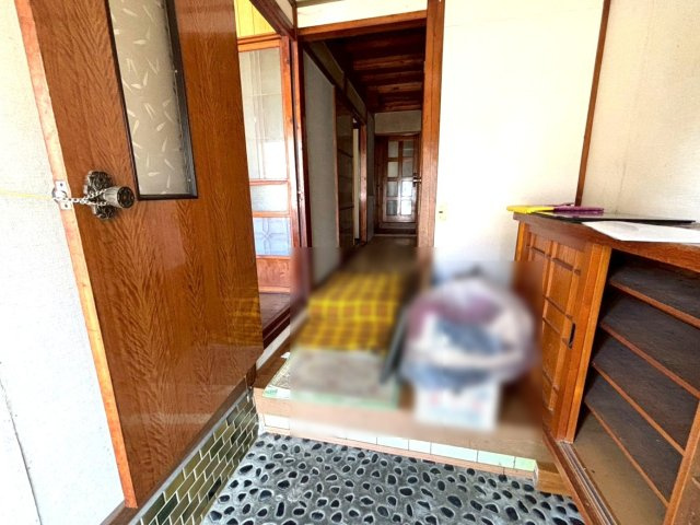 中古戸建の玄関
