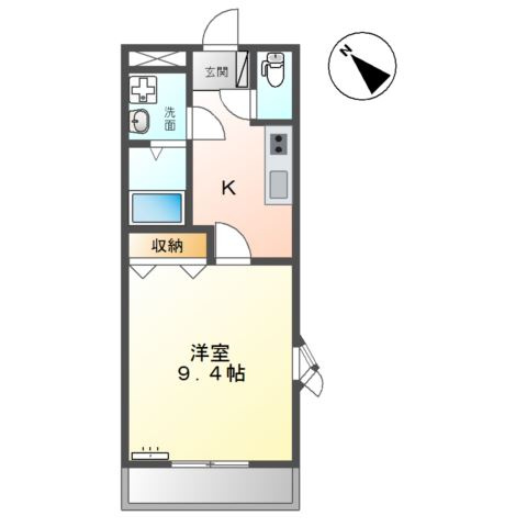 ロイヤルパインズＡ棟の間取り