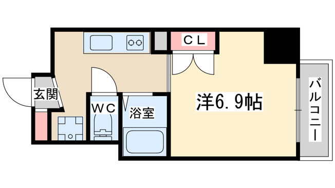 【間取り】 | ル・パルトネール梅田北