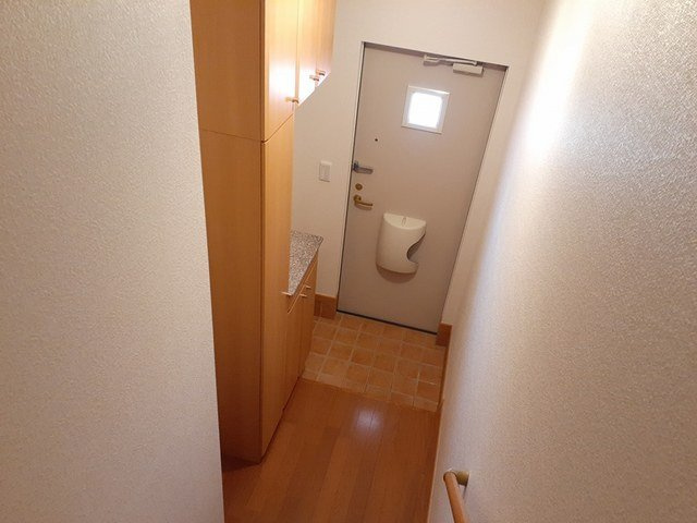 ラフレシール　Ａの玄関