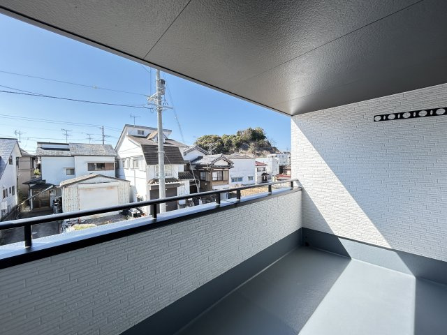 「長期優良住宅認定物件」高知市瀬戸東町3丁目6期　1号棟のバルコニー|奥行きのある広々バルコニー