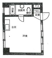 【間取り】 | チサンマンション第３新大阪 | オーナーチェンジ物件／事務所使用可