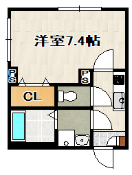 ココングランジュール宝塚南口の間取り
