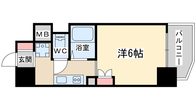 【間取り】 | ル・パルトネール梅田北