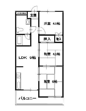 ハイツホリウチの間取り