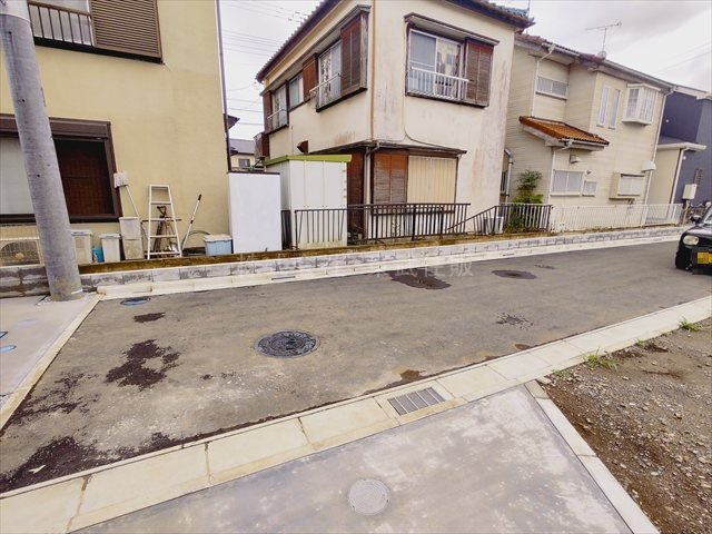 【前面道路含む現地写真】 | ふじみ野市仲２丁目第１期　全２棟　４号棟 | 都市ガス・本下水