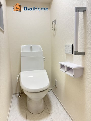 明石市田町1丁目　新築戸建のトイレ|【ホームページに現地動画掲載中】●年中無休：当日予約可●トイレが2か所あるので夜中もや朝も楽ちん。