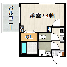 ココングランジュール宝塚南口の間取り
