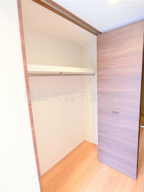 ラフィスタ蒲田南Ⅱの収納|収納　大型クローゼット