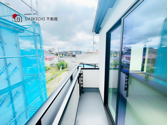 【バルコニー】 | 桶川市泉5期　新築戸建　全2棟　2号棟
