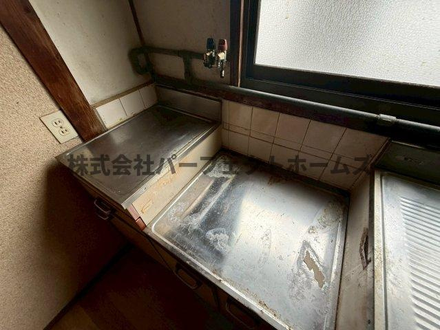出口2丁目戸建　賃貸のキッチン|お料理しやすいキッチンです