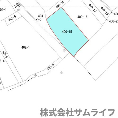 【区画図】 | 岩崎　１０９坪売地
