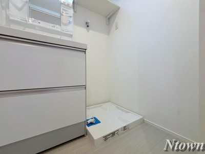 【設備】 | ハーモニーテラス道下町 | 洗濯機置き場です。