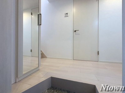 【玄関】 | ハーモニーテラス道下町 | シンプルで使いやすい玄関です