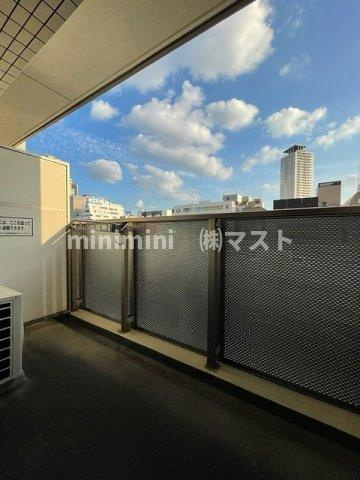 ブランクレール谷町のバルコニー